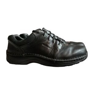 Red Wing Shoes Women's Leather Lace Up Low Top Steel Toe Oxford Shoes Black Sz 9